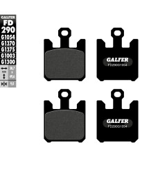GALFER KLOCKI HAMULCOWE KH369/4 PÓŁMETALICZNE (4 SZT.)