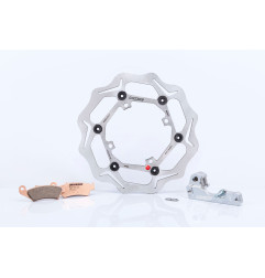 KOMPLET TARCZA HAMULCOWA WAVE FLOATING 270 MM Z KLOCKAMI HAMULCOWYMI ORAZ ADAPTEREM BRAKING OKWL14