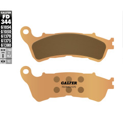 GALFER KLOCKI HAMULCOWE KH388 SPIEK METALICZNY STREET, PRZÓD HONDA CBF/CB/DN-01/GL 1800/NC 700/XL 1000V/XL 700V/VFR 800