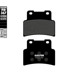 GALFER KLOCKI HAMULCOWE KH432 PÓŁMETALICZNE