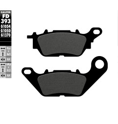GALFER KLOCKI HAMULCOWE KH464 PÓŁMETALICZNE YAMAHA N-MAX 125 / 150