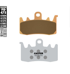 GALFER KLOCKI HAMULCOWE KH630 SPIEK METALICZNY (ZŁOTE) SPORT