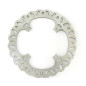 PROX TARCZA HAMULCOWA TYŁ HONDA CR 125/250 '02-07, CRF 250/450R '04-'21 (240X121,5X4) WAVE PROX TARCZA HAMULCOWA TYŁ HONDA CR 125/250 '02-07, CRF 250/450R '04-'21 (240X121,5X4) WAVE