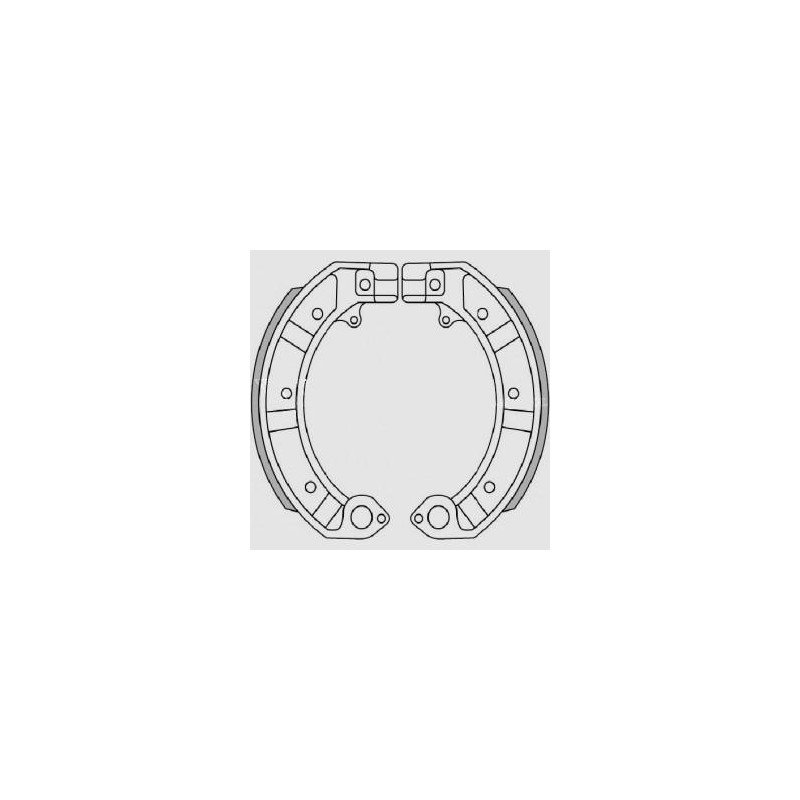 BRENTA SZCZĘKI HAMULCOWE PIAGGIO PK 50/125, PX 125/150/200, GS 160, SS 180/200, PE 200 (Z BLASZKAMI)(150x24mm) (FT 0128) BRENTA SZCZĘKI HAMULCOWE PIAGGIO PK 50/125, PX 125/150/200, GS 160, SS 180/200, PE 200 (Z BLASZKAMI)(150x24mm) (FT 0128)