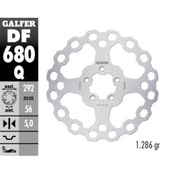 GALFER TARCZA HAMULCOWA PRZÓD HARLEY-DAVIDSON (292X56X5) CUBIQ