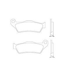 BRENTA KLOCKI HAMULCOWE KH181 SPIEK METALICZNY (ZŁOTE) BREMBO PRZÓD KTM (FT 4027)