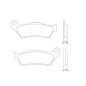 BRENTA KLOCKI HAMULCOWE KH181 SPIEK METALICZNY (ZŁOTE) BREMBO PRZÓD KTM (FT 4027) BRENTA KLOCKI HAMULCOWE KH181 SPIEK METALICZNY (ZŁOTE) BREMBO PRZÓD KTM (FT 4027)