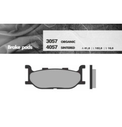 BRENTA KLOCKI HAMULCOWE KH179 SPIEK METALICZNY (ZŁOTE) (FT 4057)