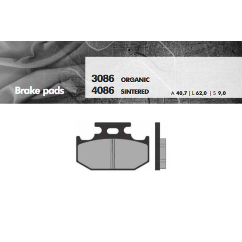 BRENTA KLOCKI HAMULCOWE KH152 SPIEK METALICZNY (ZŁOTE) TYŁ (FT 4086) BRENTA KLOCKI HAMULCOWE KH152 SPIEK METALICZNY (ZŁOTE) TYŁ (FT 4086)