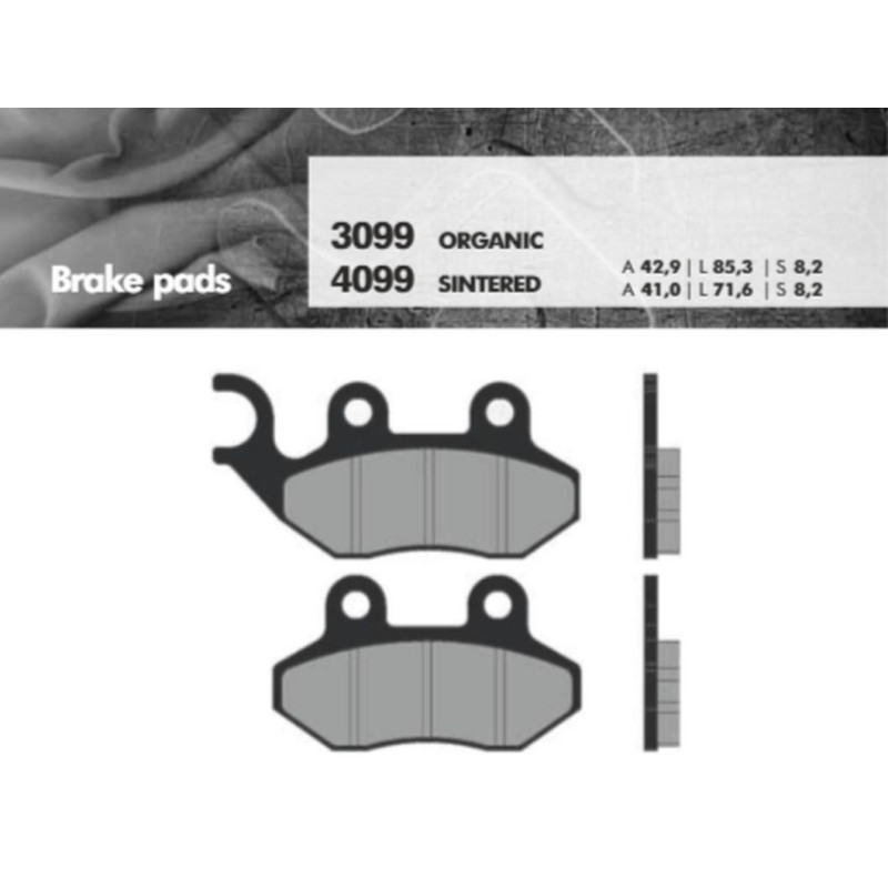 BRENTA KLOCKI HAMULCOWE KH264 SPIEK METALICZNY (ZŁOTE) (FT 4099) BRENTA KLOCKI HAMULCOWE KH264 SPIEK METALICZNY (ZŁOTE) (FT 4099)