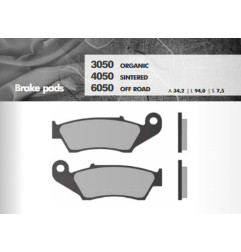 BRENTA KLOCKI HAMULCOWE KH185 SPIEK METALICZNY (ZŁOTE) OFF ROAD CR/CRF/KX/KXF/RM/RMZ/YZ/YZF PRZÓD (FT 6050)