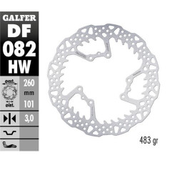 GALFER TARCZA HAMULCOWA PRZÓD HONDA CRF 250R '15-'24; CRF 450R '15-'24 (260X101X3MM) SHARK ENDURO MX