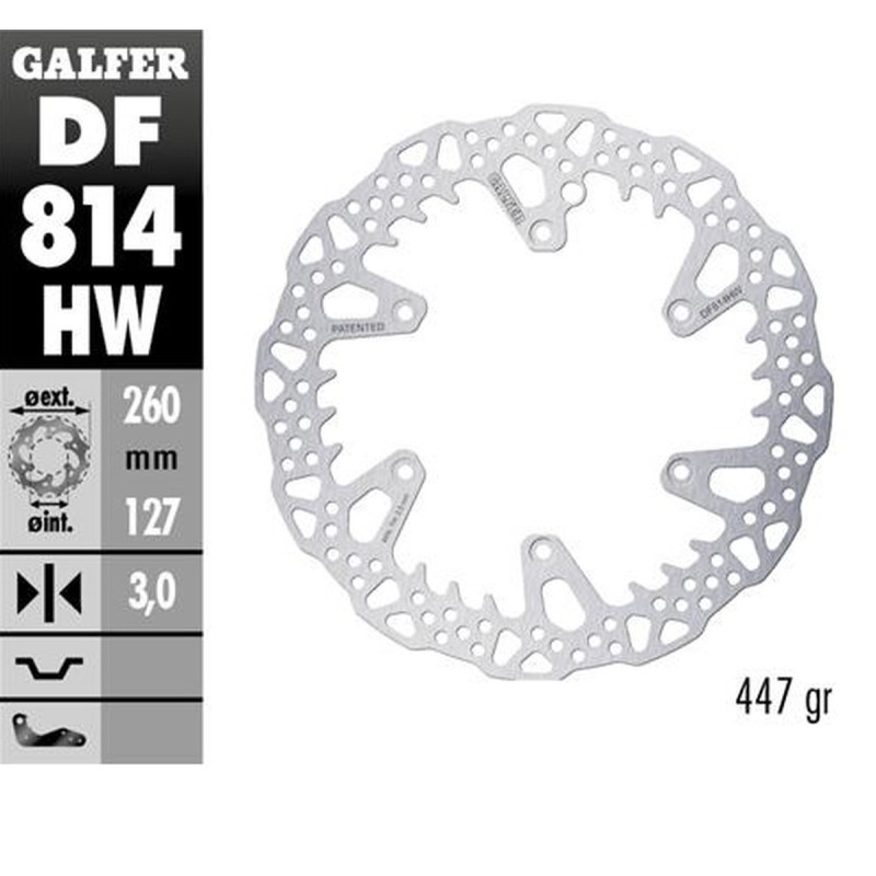 GALFER TARCZA HAMULCOWA PRZÓD BETA 250RR '12-'24; 300RR '13-'24; 350RR '13-'24; 400/430/450/480/498 '13-'24; X-TRAINER GALFER TARCZA HAMULCOWA PRZÓD BETA 250RR '12-'24; 300RR '13-'24; 350RR '13-'24; 400/430/450/480/498 '13-'24; X-TRAINER