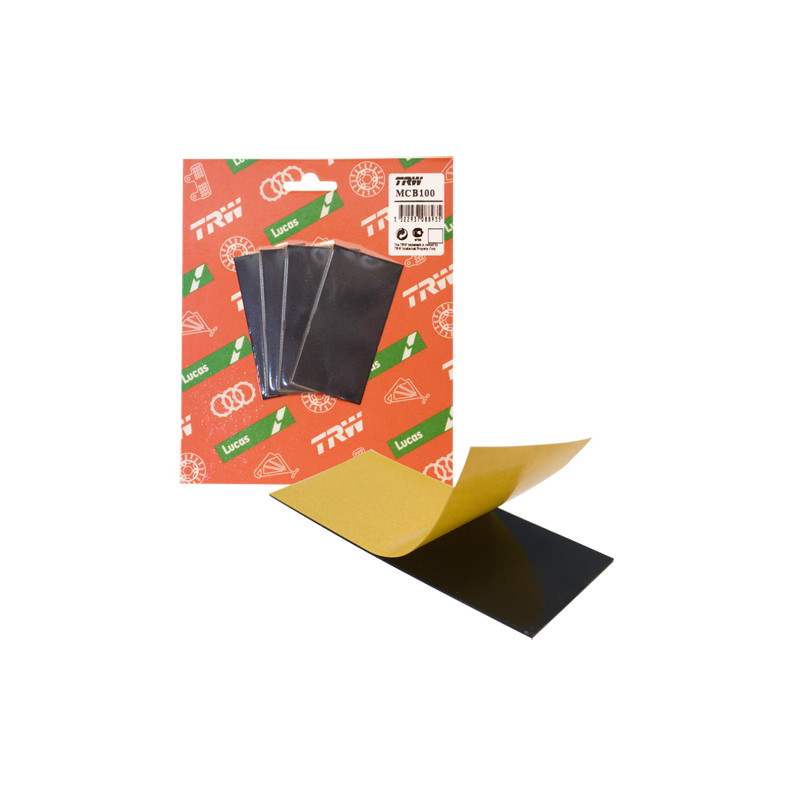 TRW ZF PODKŁADKI ANTYWIBRACYJNE POD KLOCKI HAMULCOWE ( 4 SZT. 80X40MM )