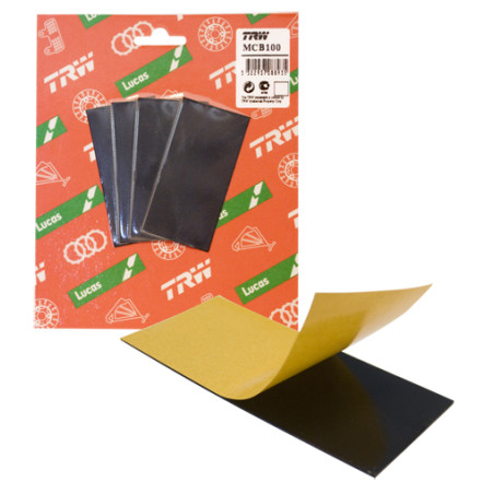 TRW ZF PODKŁADKI ANTYWIBRACYJNE POD KLOCKI HAMULCOWE ( 4 SZT. 80X40MM )