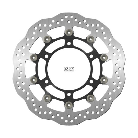 NG TARCZA HAMULCOWA PRZÓD TRIUMPH BONNEVILLE 900 '89-90, TROPHY 1200 '91-'04 (310X118X5MM) (6X10,5MM) WAVE PŁYWAJĄCA