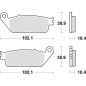 TRW ZF KLOCKI HAMULCOWE KH196 SINTER STREET HONDA CBR 1000F 90-92, ST 1100 90-95, YAMAHA MT-01 05-12, TYŁ TRW ZF KLOCKI HAMULCOWE KH196 SINTER STREET HONDA CBR 1000F 90-92, ST 1100 90-95, YAMAHA MT-01 05-12, TYŁ