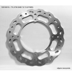 GROSSKOPF WYPRZEDAŻ TARCZA HAMULCOWA WAVE TYŁ KTM SX 85 '12-'13 (KT08RI)