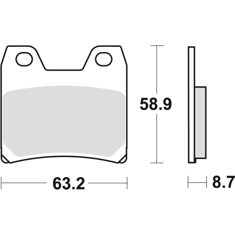 TRW ZF KLOCKI HAMULCOWE KH348 SINTER STREET YAMAHA FZS 1000 FAZER 01-05, XJR 1300 02-16, TYŁ (PROMOCJA) TRW ZF KLOCKI HAMULCOWE KH348 SINTER STREET YAMAHA FZS 1000 FAZER 01-05, XJR 1300 02-16, TYŁ (PROMOCJA)