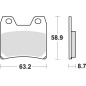 TRW ZF KLOCKI HAMULCOWE KH348 SINTER STREET YAMAHA FZS 1000 FAZER 01-05, XJR 1300 02-16, TYŁ (PROMOCJA) TRW ZF KLOCKI HAMULCOWE KH348 SINTER STREET YAMAHA FZS 1000 FAZER 01-05, XJR 1300 02-16, TYŁ (PROMOCJA)