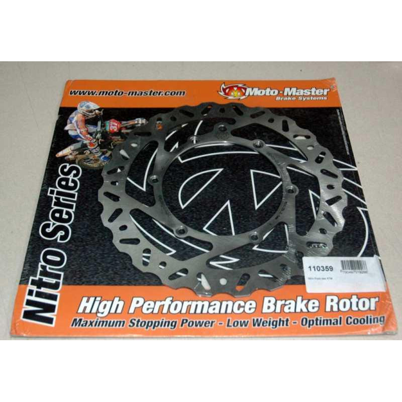 MOTO-MASTER TARCZA HAMULCOWA PRZÓD NITRO KTM 2T/4T '91-, HUSABERG, HUSQVARNA, GAS-GAS '21-, 260MM MOTO-MASTER TARCZA HAMULCOWA PRZÓD NITRO KTM 2T/4T '91-, HUSABERG, HUSQVARNA, GAS-GAS '21-, 260MM