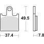 TRW ZF KLOCKI HAMULCOWE KH417 SINTER STREET KAWASAKI ZX6R 07-16, Z 750 11-14, PRZÓD