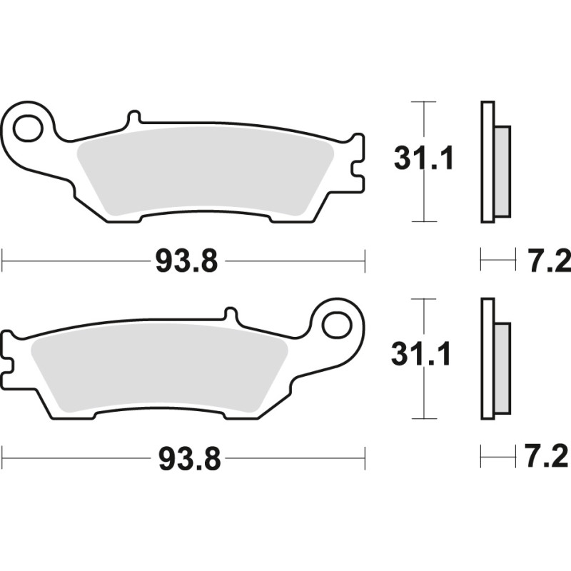 TRW ZF KLOCKI HAMULCOWE KH450 SINTER OFFROAD YAMAHA YZ 125 08-, WR 250 15-, YZ 250 07-, WR 450 16-, YZ 450 08-, PRZÓD TRW ZF KLOCKI HAMULCOWE KH450 SINTER OFFROAD YAMAHA YZ 125 08-, WR 250 15-, YZ 250 07-, WR 450 16-, YZ 450 08-, PRZÓD