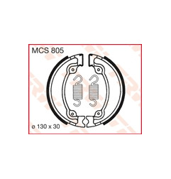 TRW ZF SZCZĘKI HAMULCOWE (130X30MM) (H318)