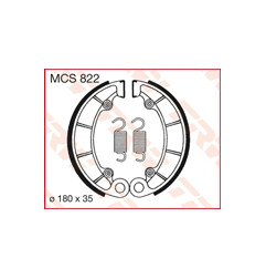 TRW ZF SZCZĘKI HAMULCOWE (180X35MM) (H343) (PROMOCJA)
