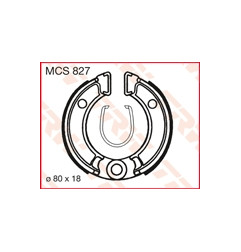 TRW ZF SZCZĘKI HAMULCOWE (80X18MM) (H301) (PROMOCJA)