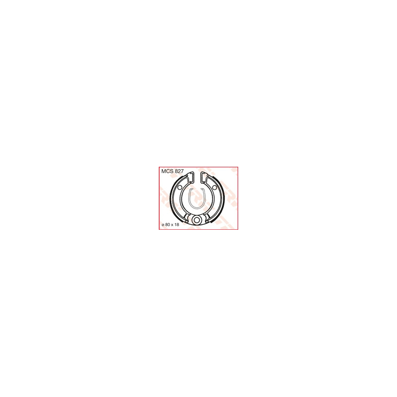 TRW ZF SZCZĘKI HAMULCOWE (80X18MM) (H301) (PROMOCJA)