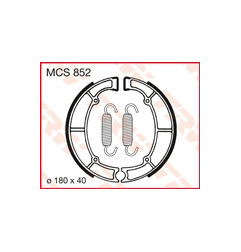 TRW ZF SZCZĘKI HAMULCOWE (180X40MM) (K709)