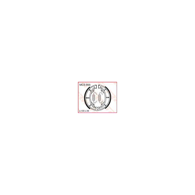 TRW ZF SZCZĘKI HAMULCOWE (130X28MM) (H333)