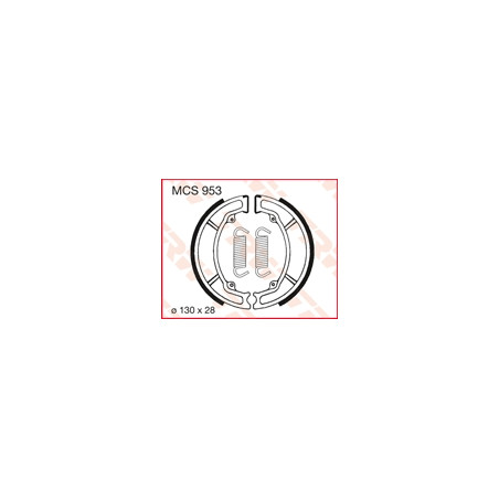 TRW ZF SZCZĘKI HAMULCOWE (130X28MM) (Y506)