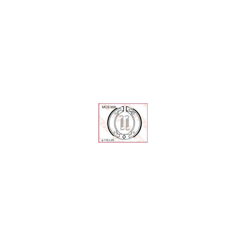 TRW ZF SZCZĘKI HAMULCOWE (110X25MM ) (Y518) (PROMOCJA) TRW ZF SZCZĘKI HAMULCOWE (110X25MM ) (Y518) (PROMOCJA)