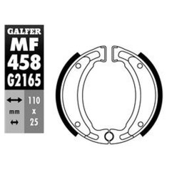 GALFER SZCZĘKI HAMULCOWE TYŁ SH503 YAMAHA CYGNUS 125 '95-'02, NEOS 50 '97-'09, SR 125 '82-'02, TT 225 '86-'04
