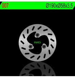 NG TARCZA HAMULCOWA PRZÓD KEEWAY ZHARA 50 15-18, 125 15-18, RIEJU CROSSER '95-'98, FIRST H20 50 '97-'99