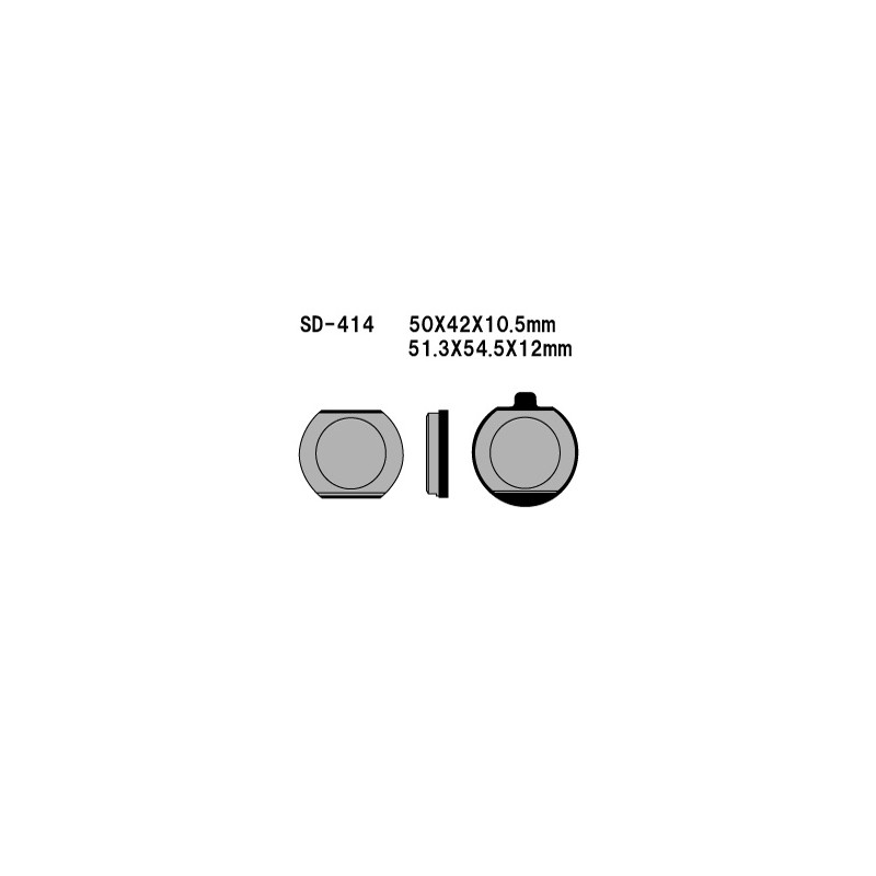 VESRAH KLOCKI HAMULCOWE KH33 PÓŁMETALICZNE KAWASAKI Z400/650/750/1000, KZ900 76-77 (MADE IN JAPAN) VESRAH KLOCKI HAMULCOWE KH33 PÓŁMETALICZNE KAWASAKI Z400/650/750/1000, KZ900 76-77 (MADE IN JAPAN)