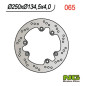 NG TARCZA HAMULCOWA TYŁ SUZUKI DR 600/650/750/800 (250x134,5x4) NG TARCZA HAMULCOWA TYŁ SUZUKI DR 600/650/750/800 (250x134,5x4)