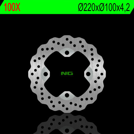 NG TARCZA HAMULCOWA TYŁ KAWASAKI ER 6F/N 06-17, ZX 6R 02-17, KLE 650 07-14, Z 750 03-06, ZX 9R 98-03, ZX 10R 104-10 WAVE