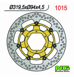 NG TARCZA HAMULCOWA PRZÓD HONDA CBR 1000 RR '06-'07, VTR 1000 SP1/SP2 '00-'04 (320X94X4,5MM) (6X6,5MM) PŁYWAJĄCA