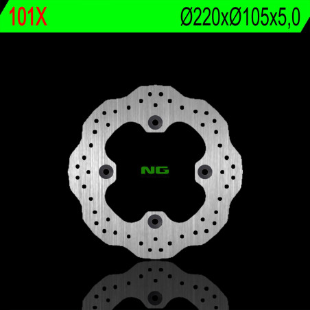 NG TARCZA HAMULCOWA TYŁ HONDA CBR 600F '91-'06, CBR 900, VTR 1000, CBR 250/300R 13-16, CBR 600RR 03-17