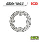 NG TARCZA HAMULCOWA TYŁ KTM 85 SX '03-'15, SX 105 '04-'15 (200X110X3,5)(4X6,5mm) NG TARCZA HAMULCOWA TYŁ KTM 85 SX '03-'15, SX 105 '04-'15 (200X110X3,5)(4X6,5mm)