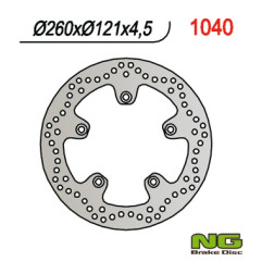 NG TARCZA HAMULCOWA PRZÓD SUZUKI AN 250/400/650 BURGMAN 03-18 (260X121X4,5)