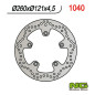 NG TARCZA HAMULCOWA PRZÓD SUZUKI AN 250/400/650 BURGMAN 03-18 (260X121X4,5) NG TARCZA HAMULCOWA PRZÓD SUZUKI AN 250/400/650 BURGMAN 03-18 (260X121X4,5)