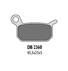 DELTA BRAKING KLOCKI HAMULCOWE KH325 KTM 50/60 TYŁ - ZASTĘPUJĄ DB2360MX-D I DB2360QD-D