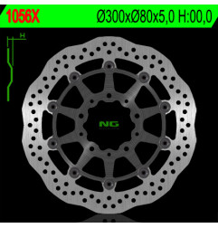 NG TARCZA HAMULCOWA PRZÓD KAWASAKI ZX6R '05-'16, ER6F/N '06-'18, KLE 650 VERSYS '07-'22, Z750, Z1000