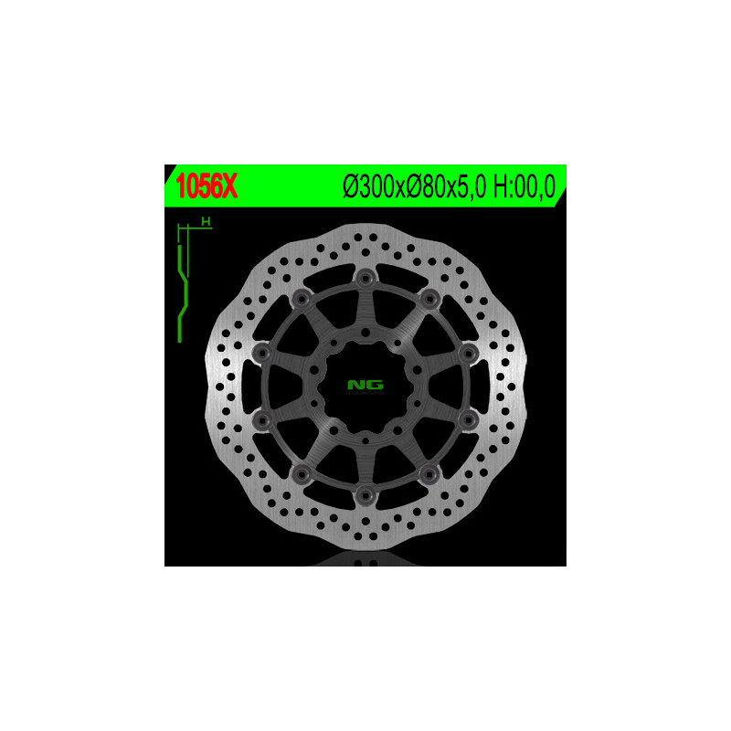 NG TARCZA HAMULCOWA PRZÓD KAWASAKI ZX6R '05-'16, ER6F/N '06-'18, KLE 650 VERSYS '07-'22, Z750, Z1000 NG TARCZA HAMULCOWA PRZÓD KAWASAKI ZX6R '05-'16, ER6F/N '06-'18, KLE 650 VERSYS '07-'22, Z750, Z1000
