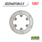 NG TARCZA HAMULCOWA TYŁ GAS GAS 125/250/300/450 '94-'20 (220X108X3,5) (6X6,5MM) NG TARCZA HAMULCOWA TYŁ GAS GAS 125/250/300/450 '94-'20 (220X108X3,5) (6X6,5MM)