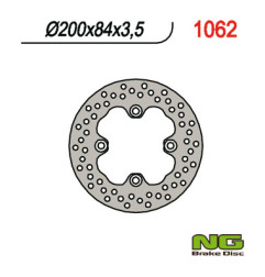 NG TARCZA HAMULCOWA PRZÓD KAWASAKI KVF 650/700/750 (200x84x3,5)(4X10,5MM)